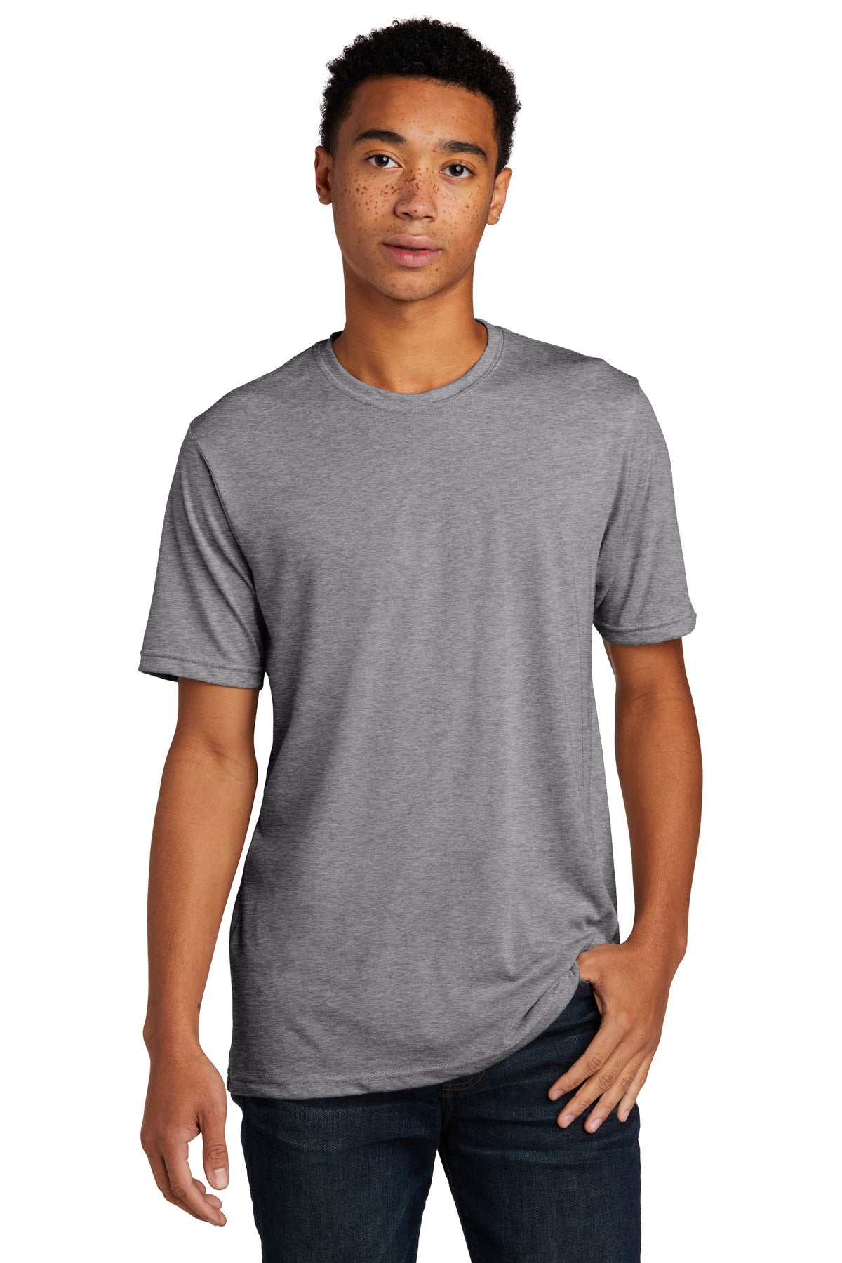 T-Shirts Heather Gray Next Level