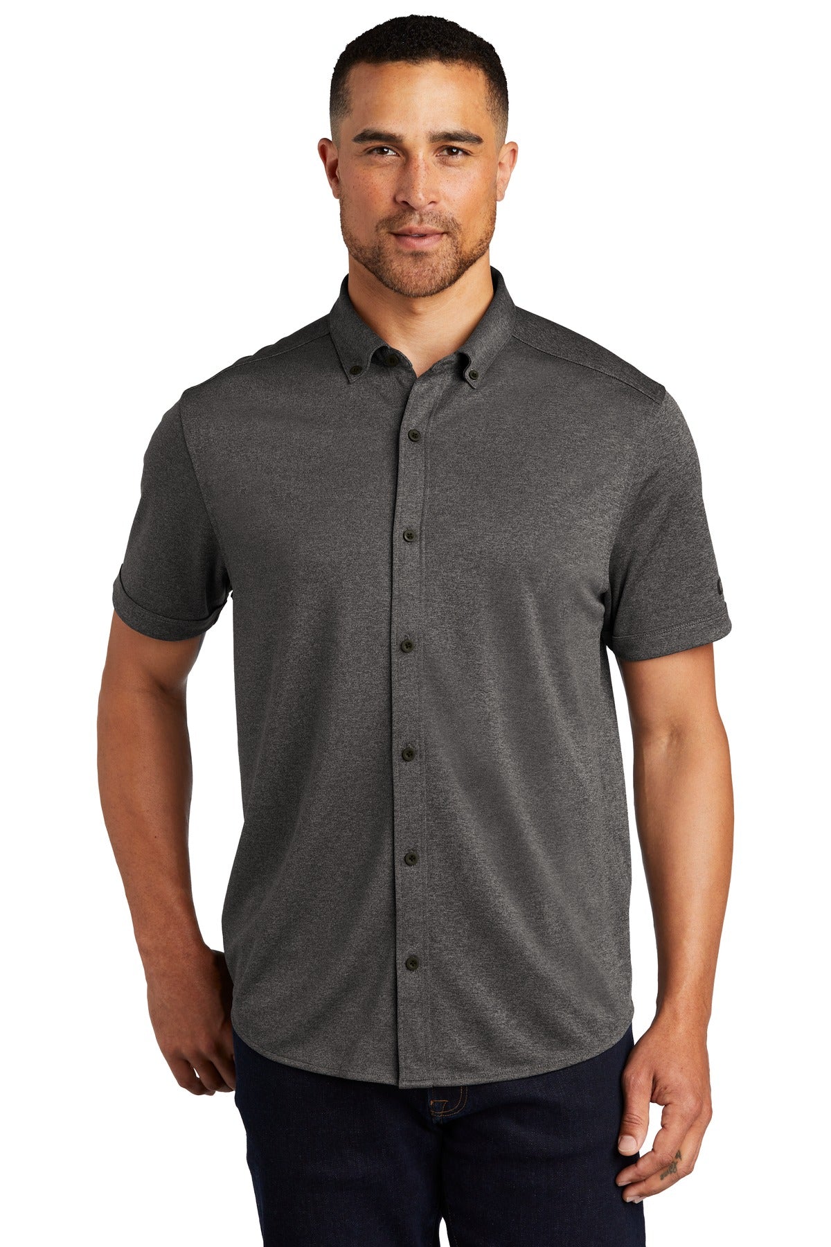 Polos/Knits Dark Heather Grey OGIO