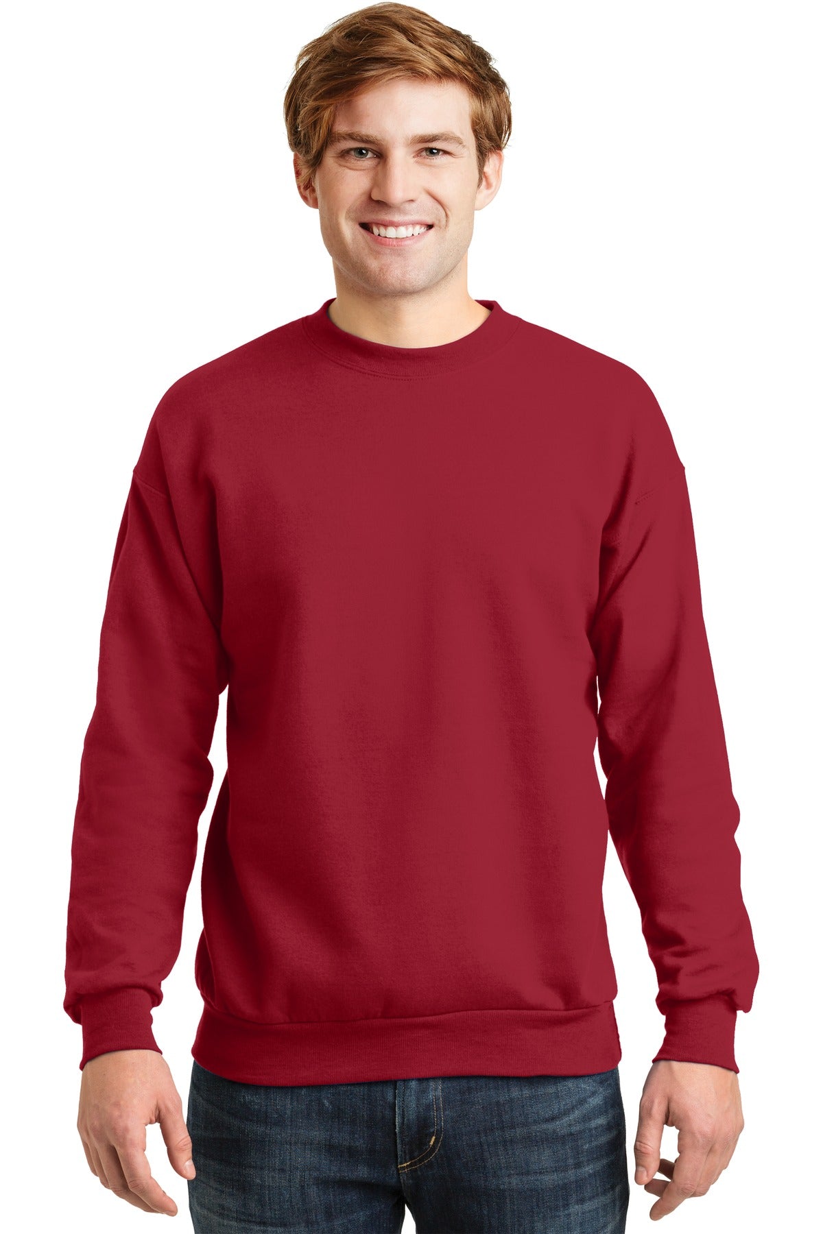 Sweatshirts/Fleece Deep Red Hanes