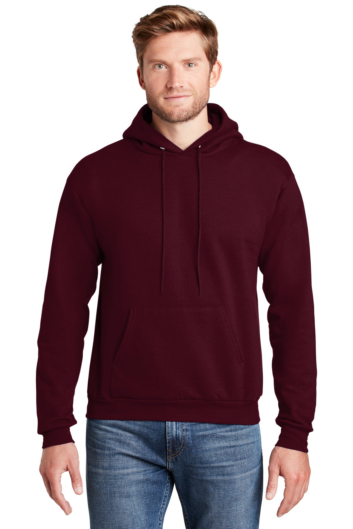 Sweatshirts/Fleece Maroon Hanes