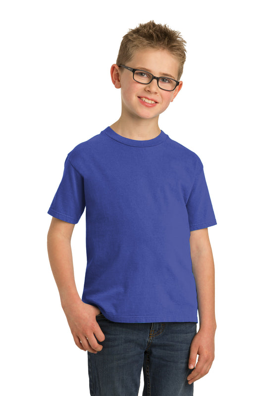 T-Shirts Blue Iris Port & Company