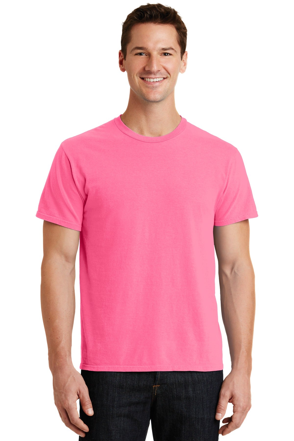 T-Shirts Neon Pink Port & Company