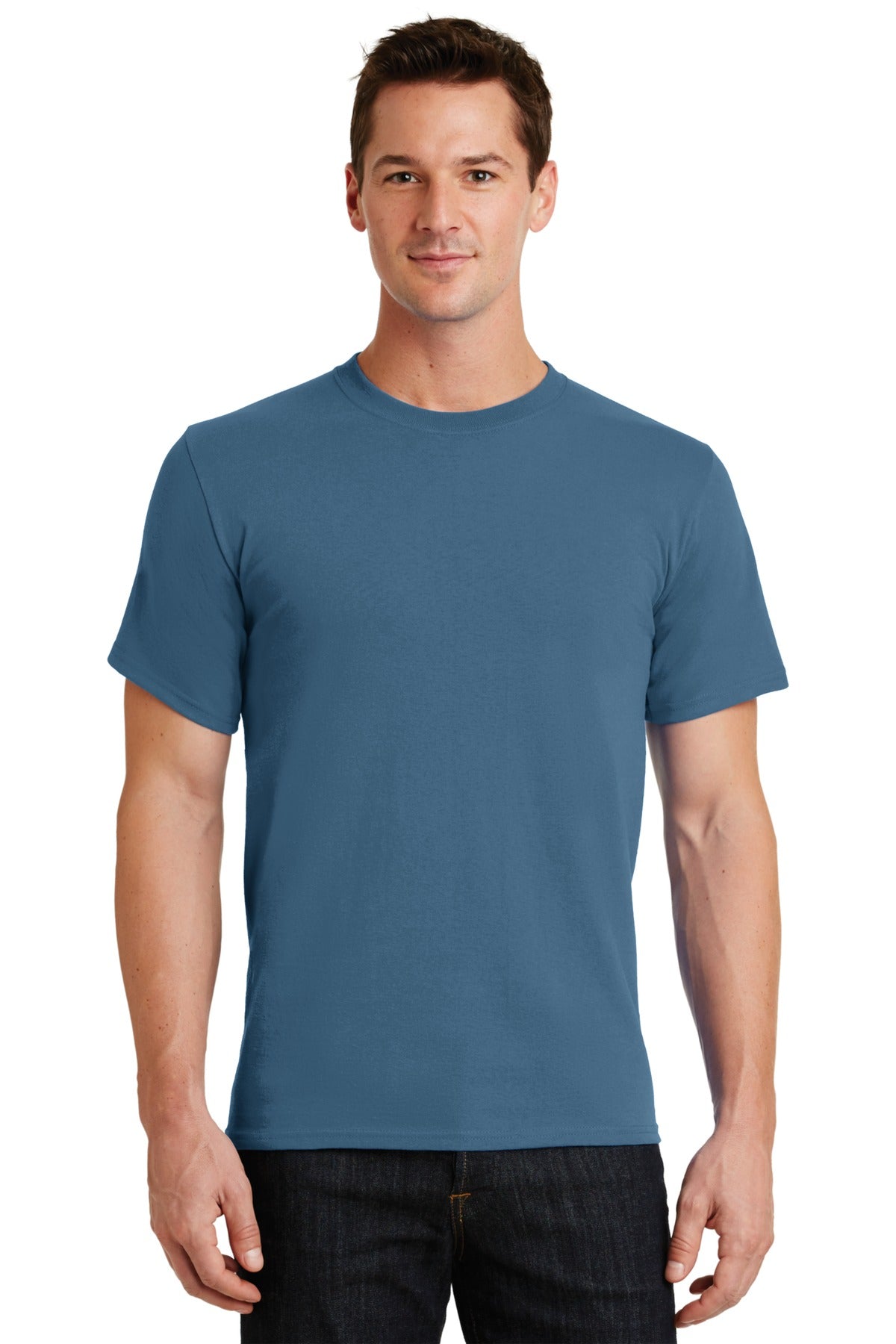 T-Shirts Colonial Blue Port & Company