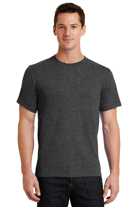 T-Shirts Dark Heather Grey Port & Company