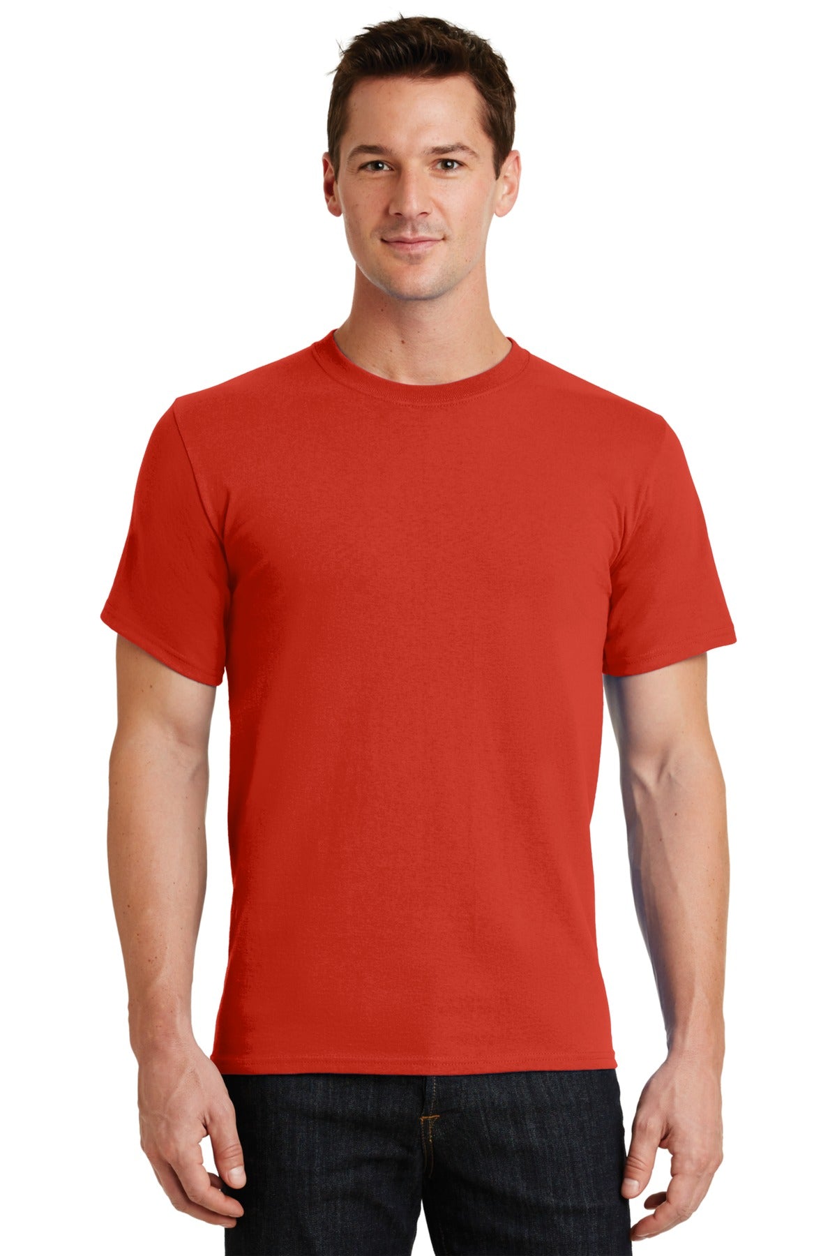 T-Shirts Fiery Red Port & Company