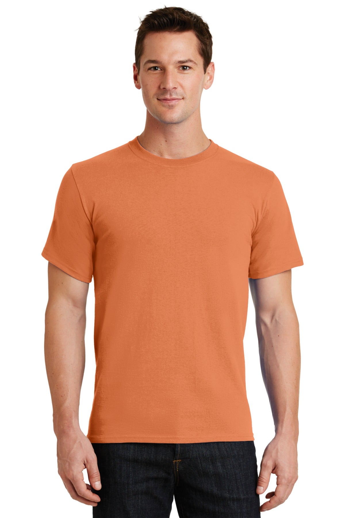 T-Shirts Orange Sherbet Port & Company
