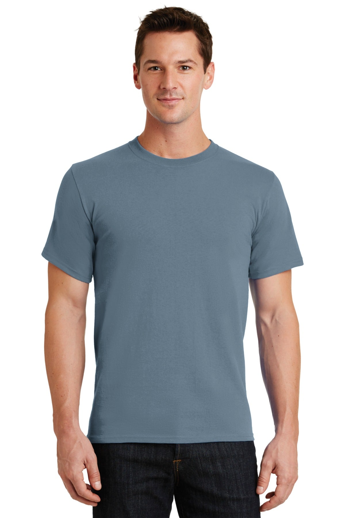 T-Shirts Stonewashed Blue Port & Company