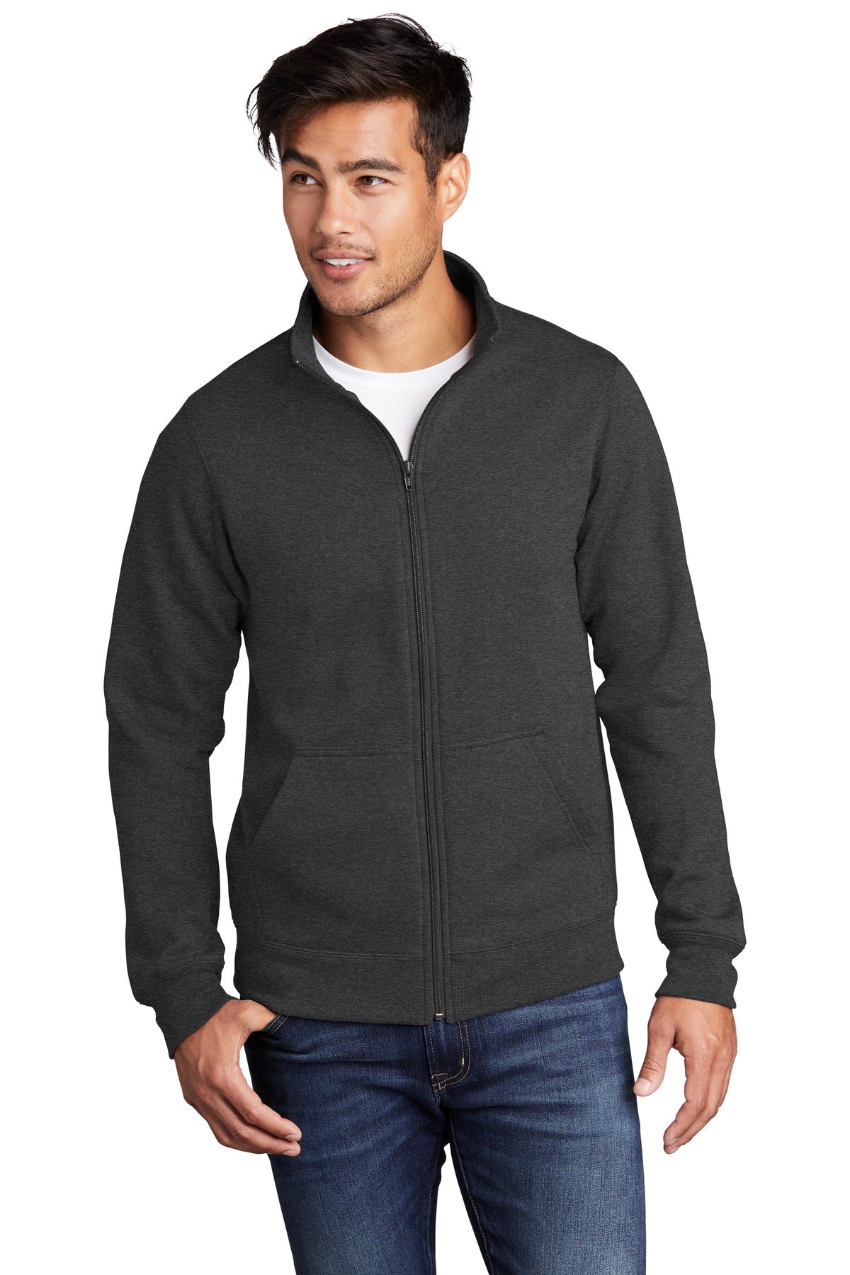 Sweatshirts/Fleece Dark Heather Grey Port & Company