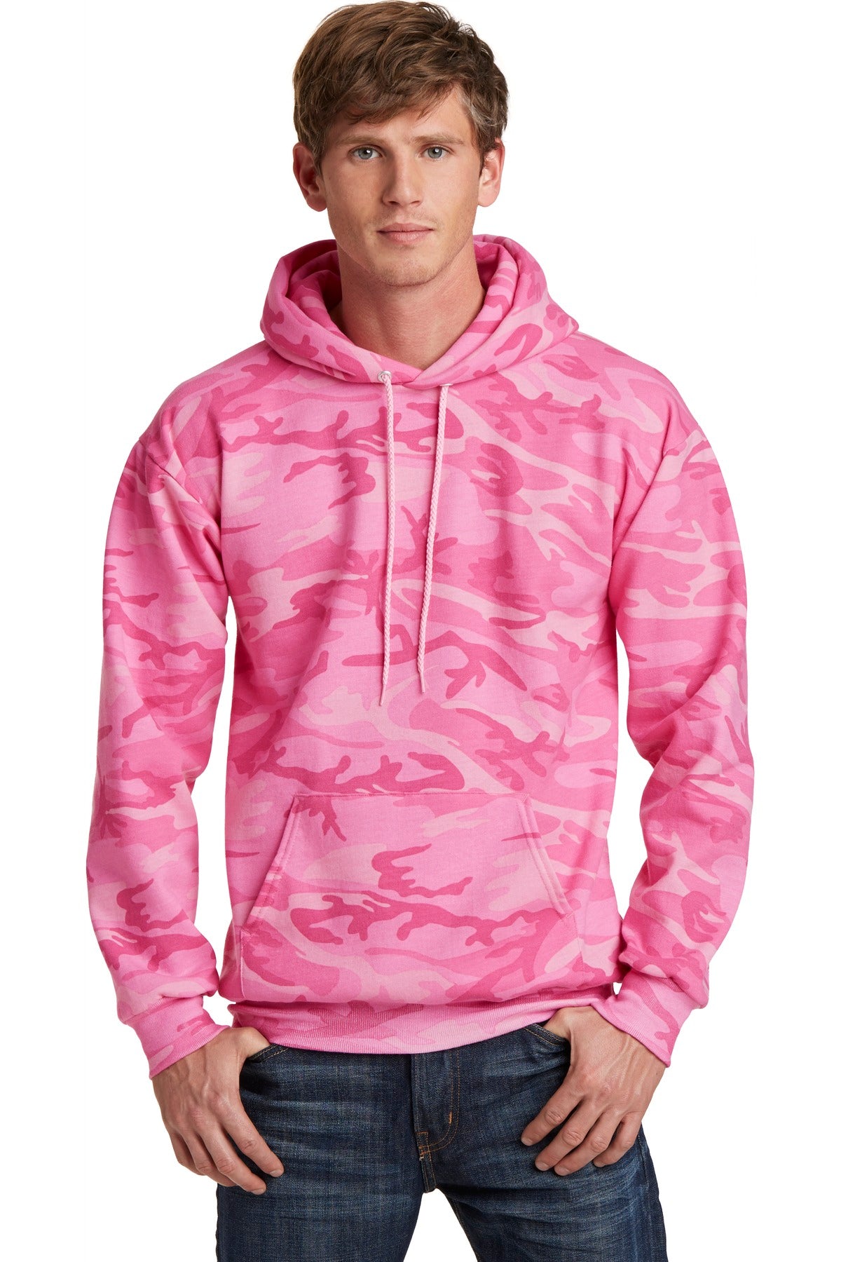 Sweatshirts/Fleece Pink Camo Port & Company