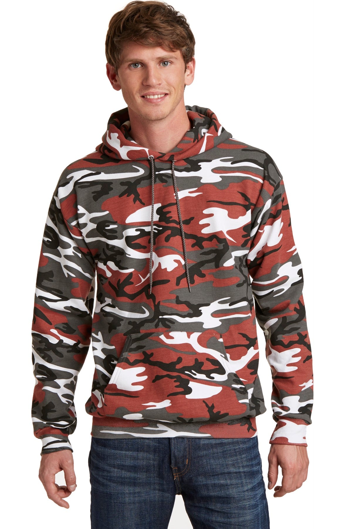 Sweatshirts/Fleece Red Camo Port & Company
