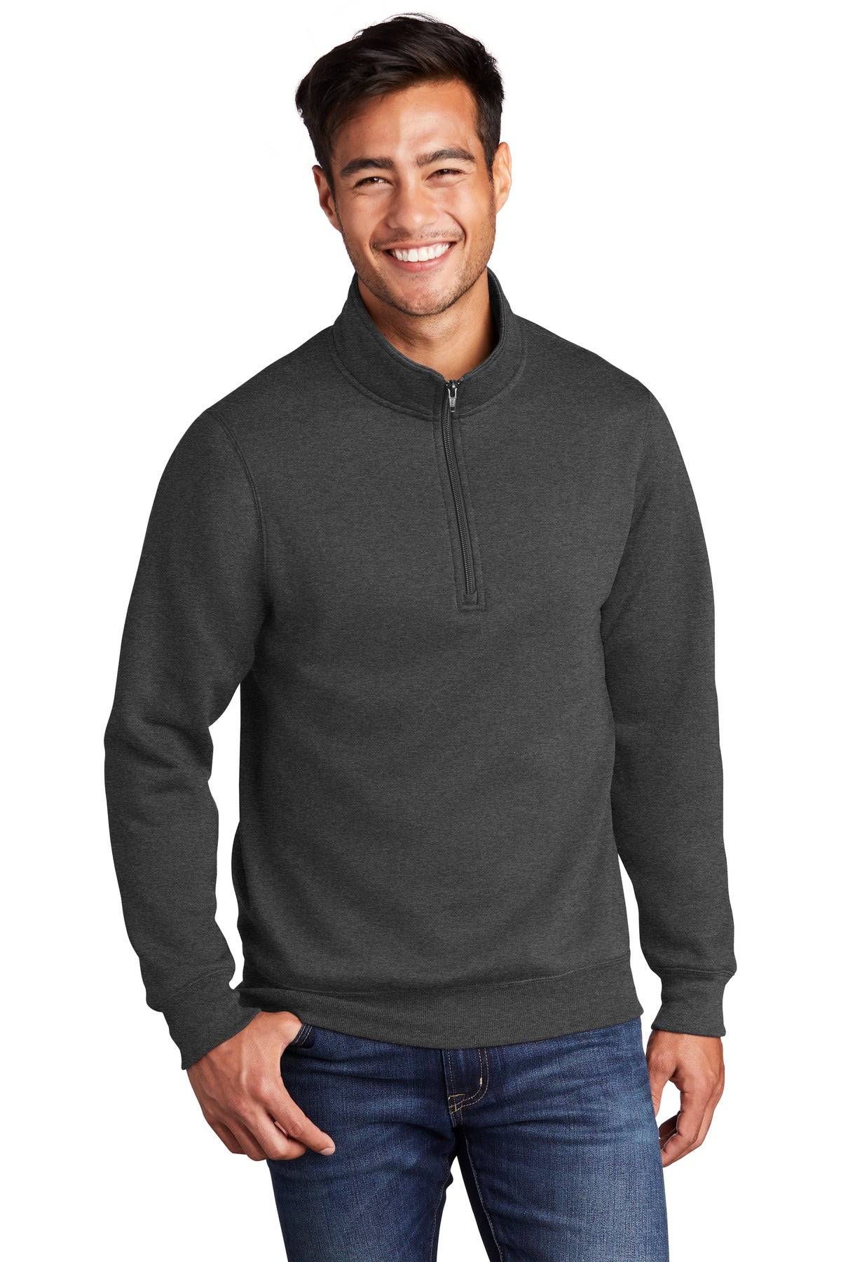 Sweatshirts/Fleece Dark Heather Grey Port & Company
