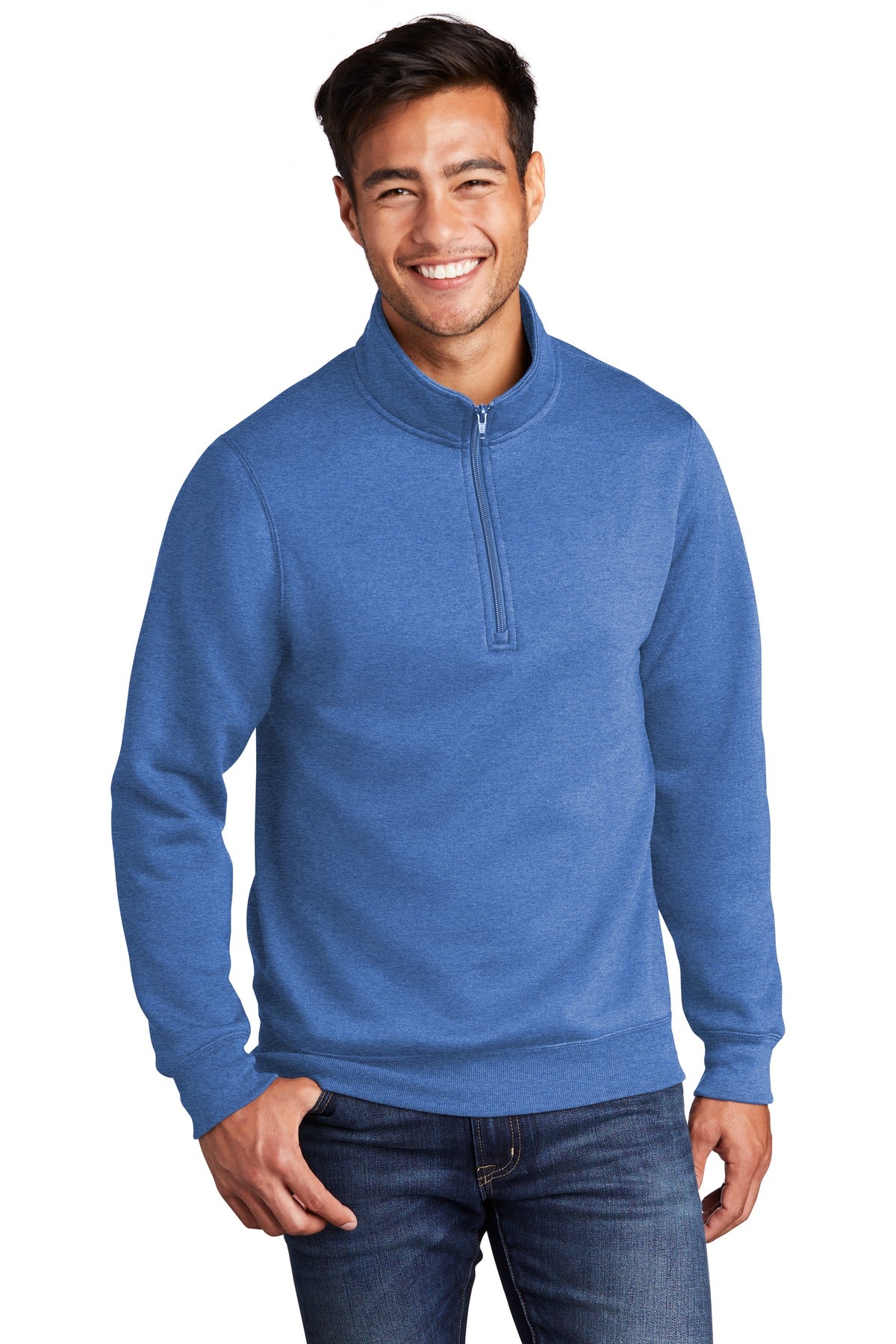 Sweatshirts/Fleece Heather Royal Port & Company