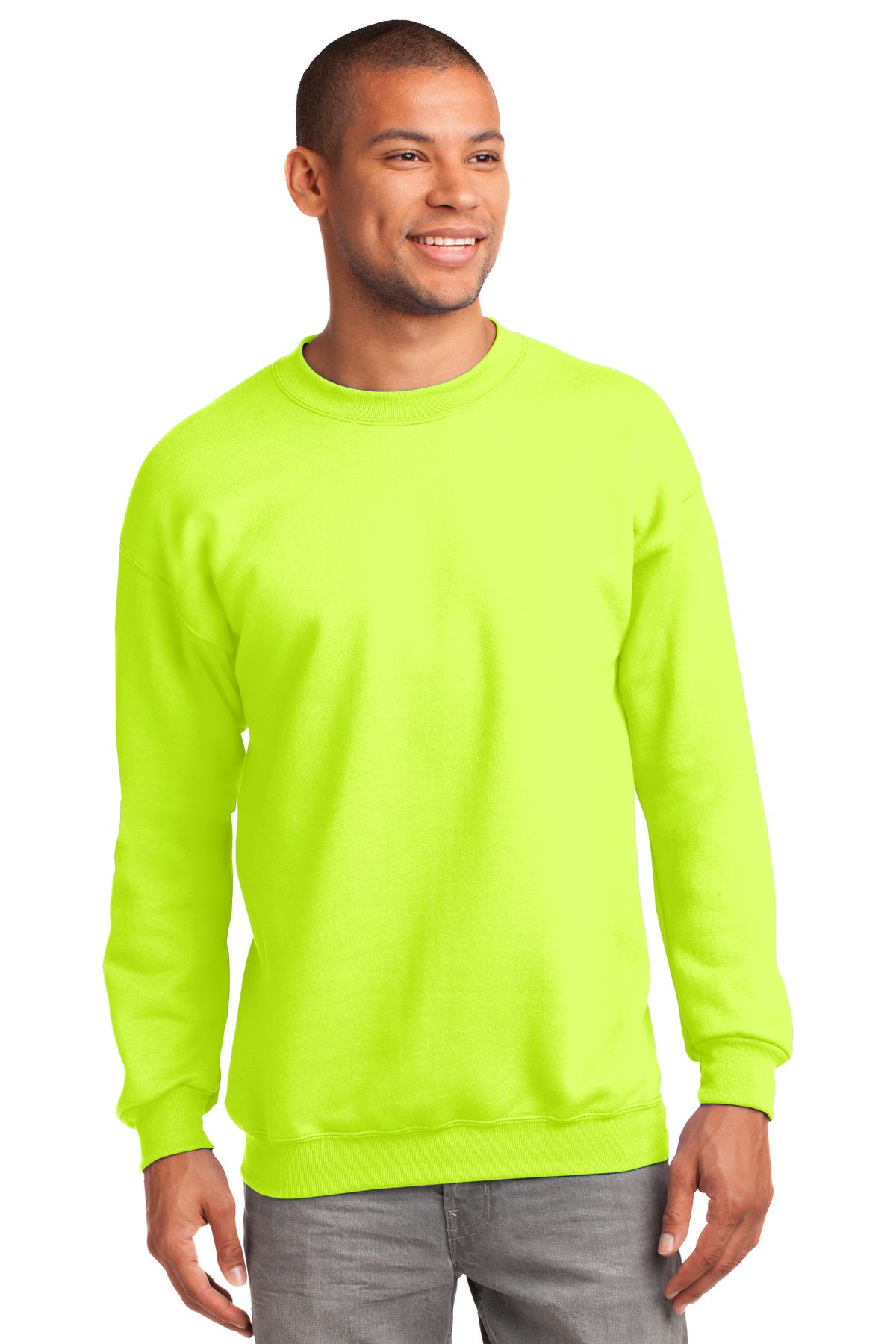 Sweatshirts/Fleece Safety Green Port & Company