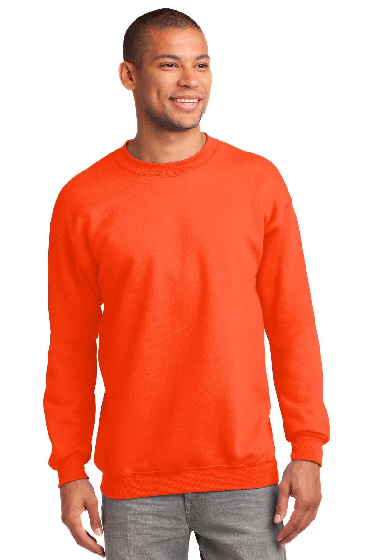 Sweatshirts/Fleece Safety Orange Port & Company