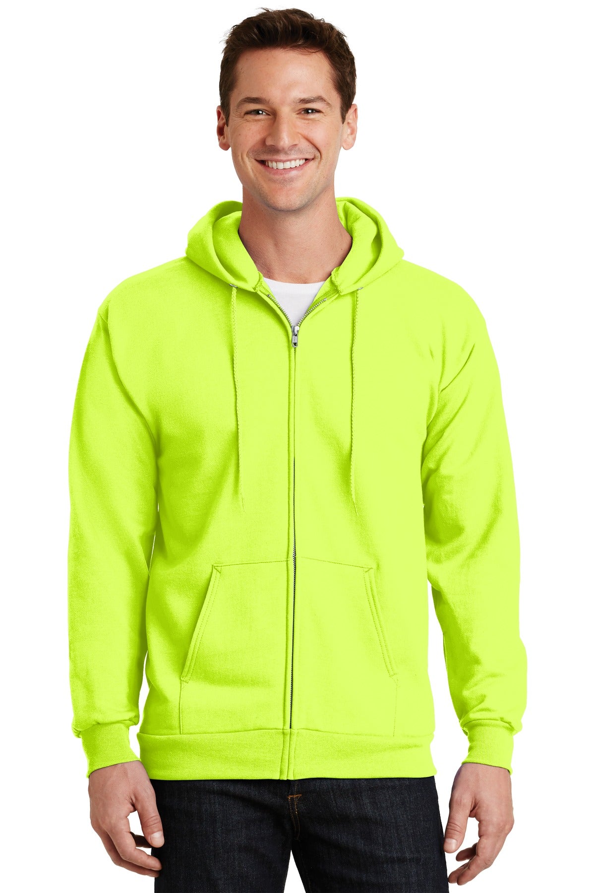 Sweatshirts/Fleece Safety Green Port & Company
