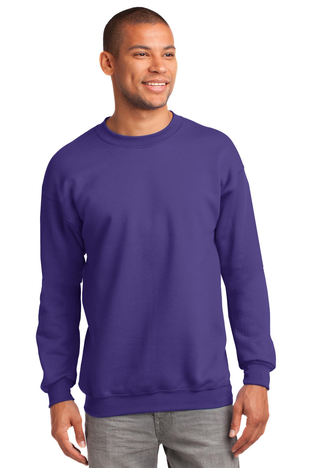 Sweatshirts/Fleece Purple Port & Company