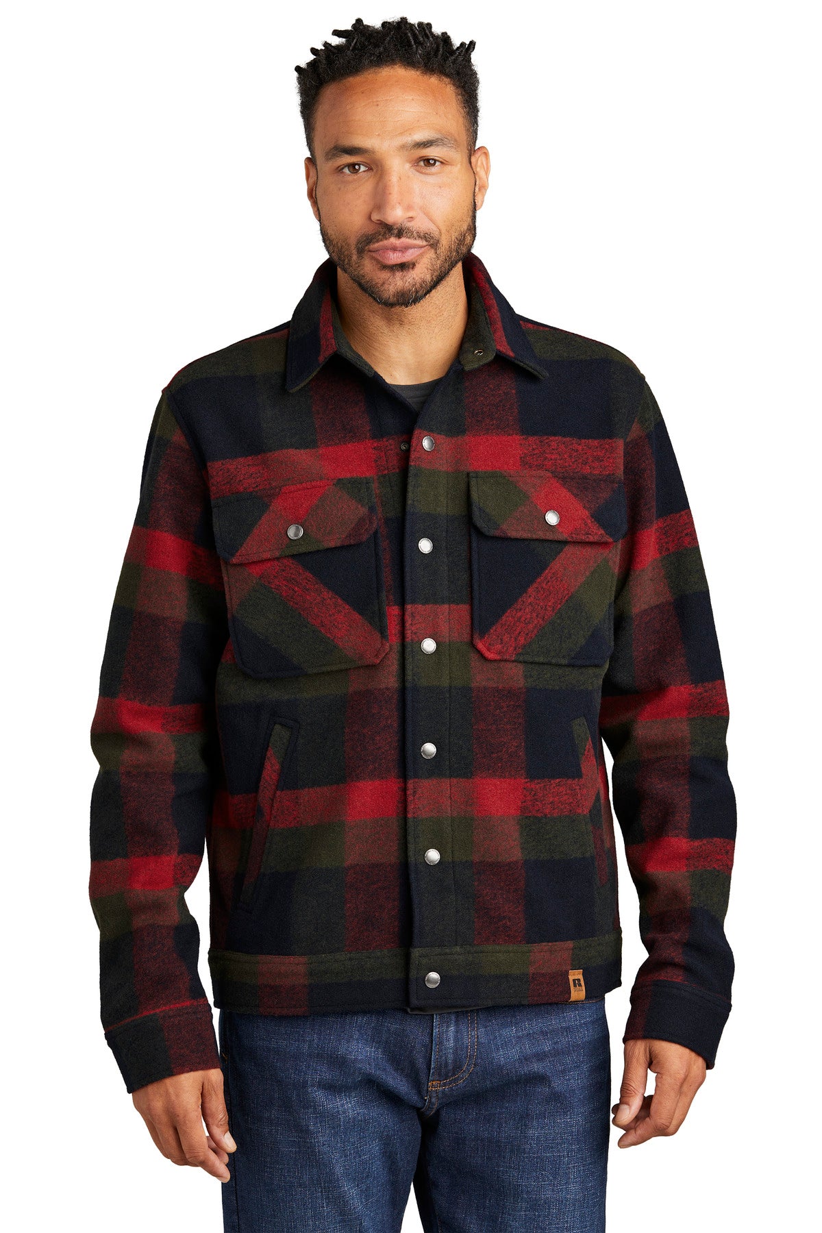 Outerwear Red Plaid Russell Outdoors