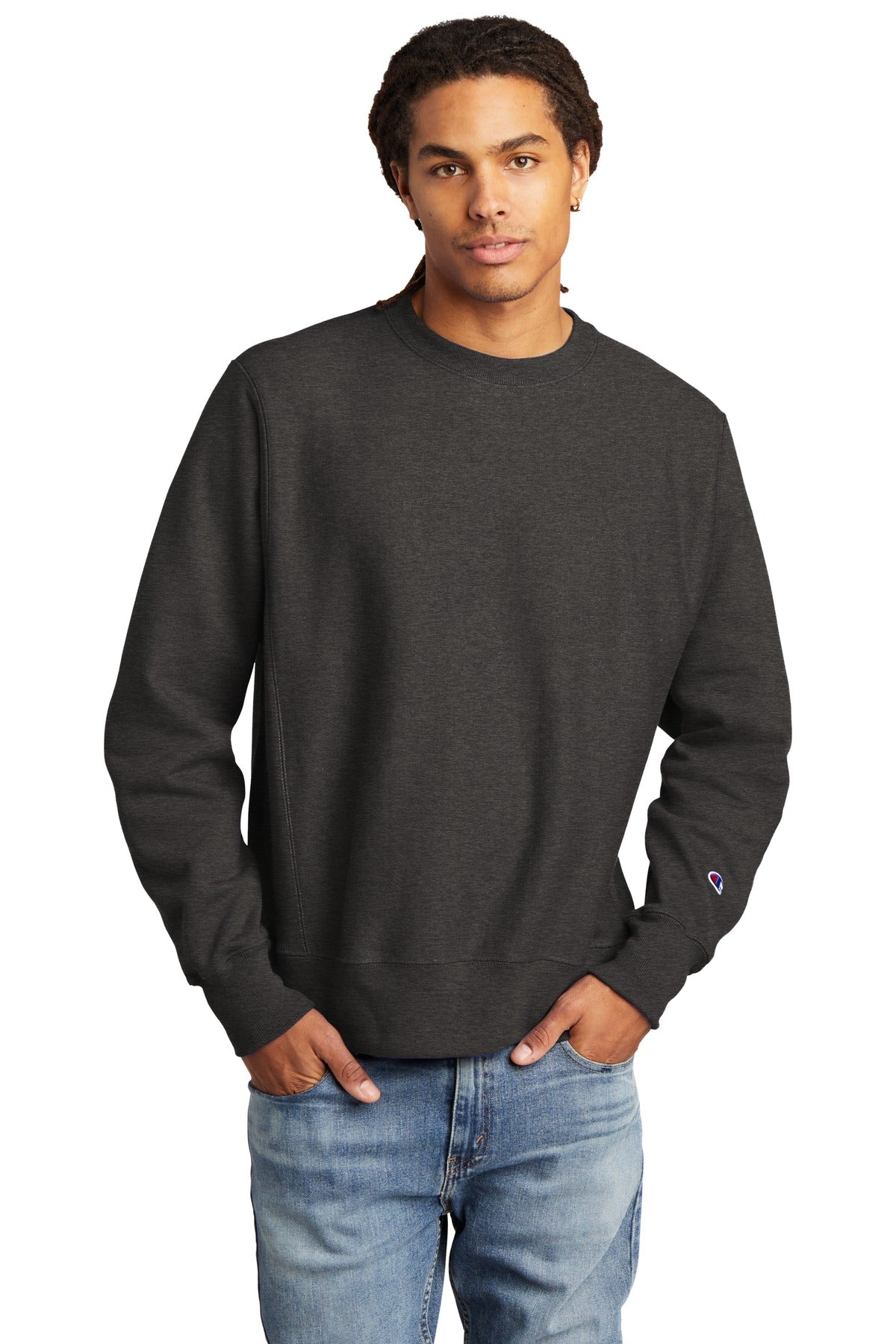 Sweatshirts/Fleece Charcoal Heather Champion