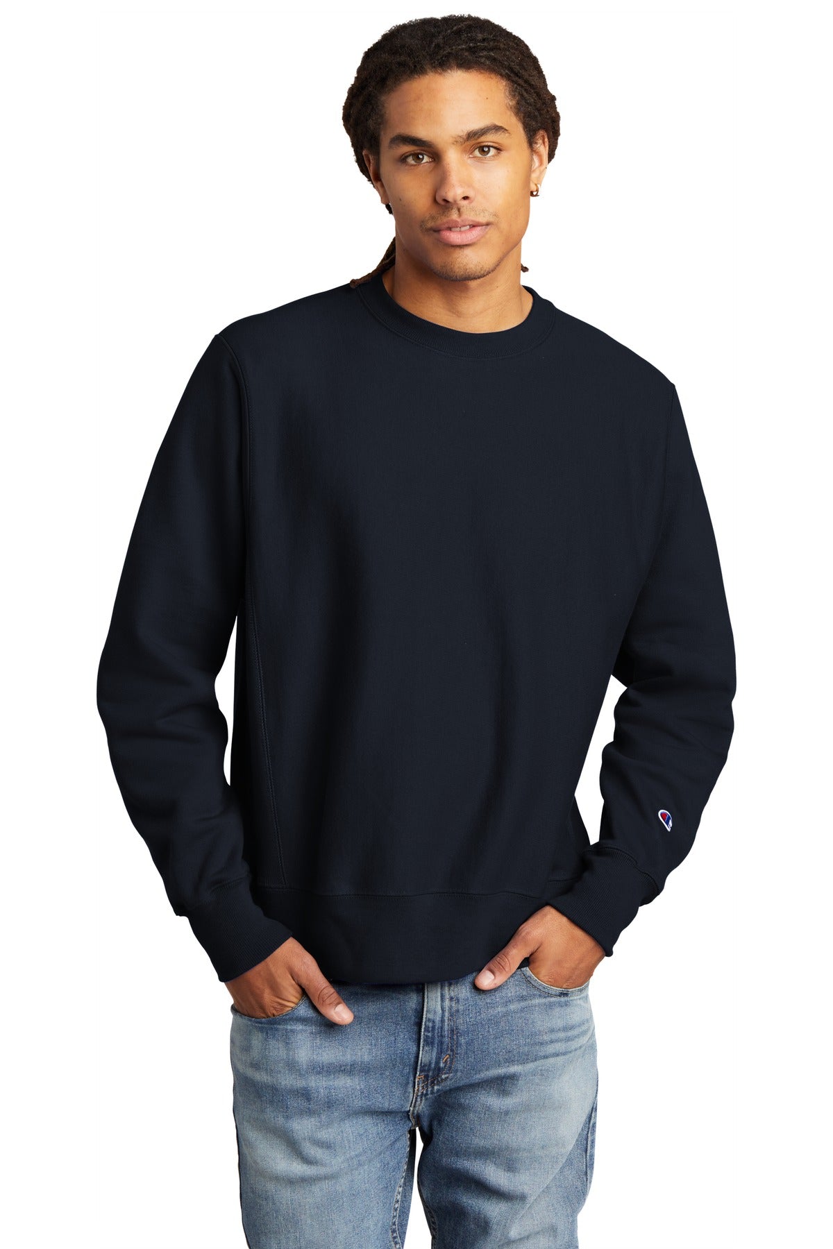 Sweatshirts/Fleece Navy Champion