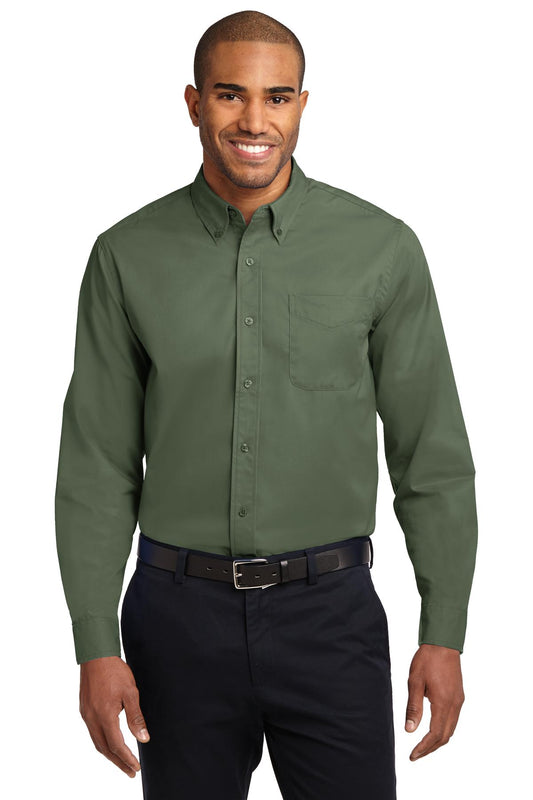 Woven Shirts Clover Green Port Authority