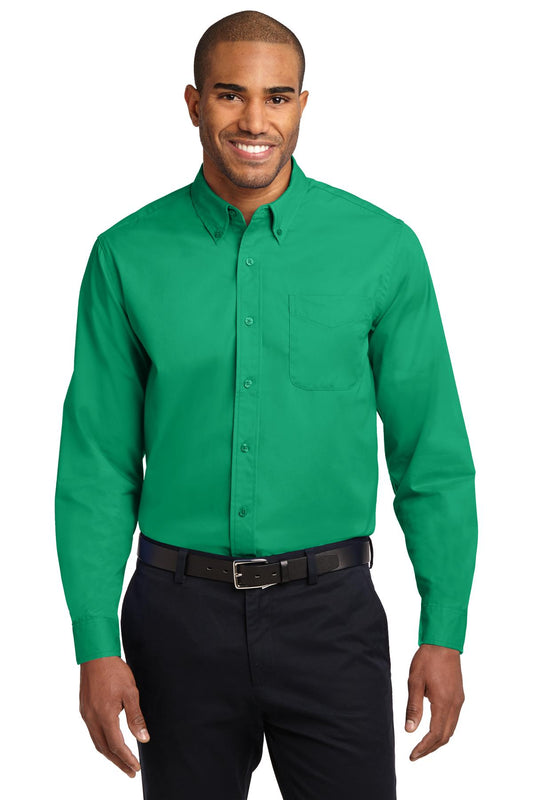 Woven Shirts Court Green Port Authority