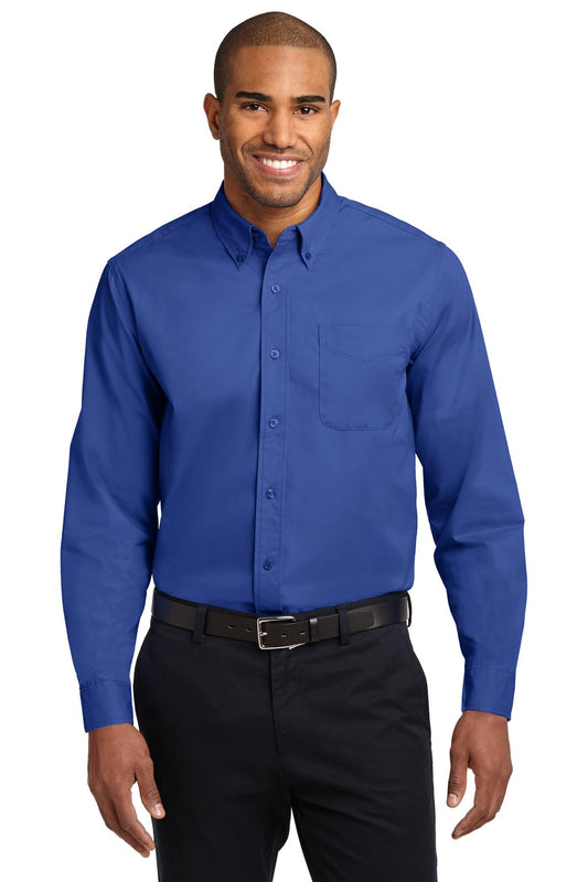 Woven Shirts Royal Classic Navy Port Authority