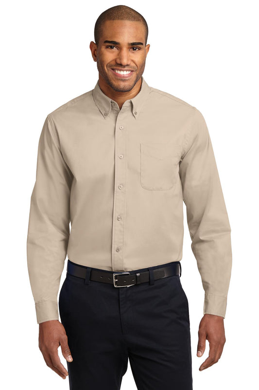 Woven Shirts Stone Port Authority
