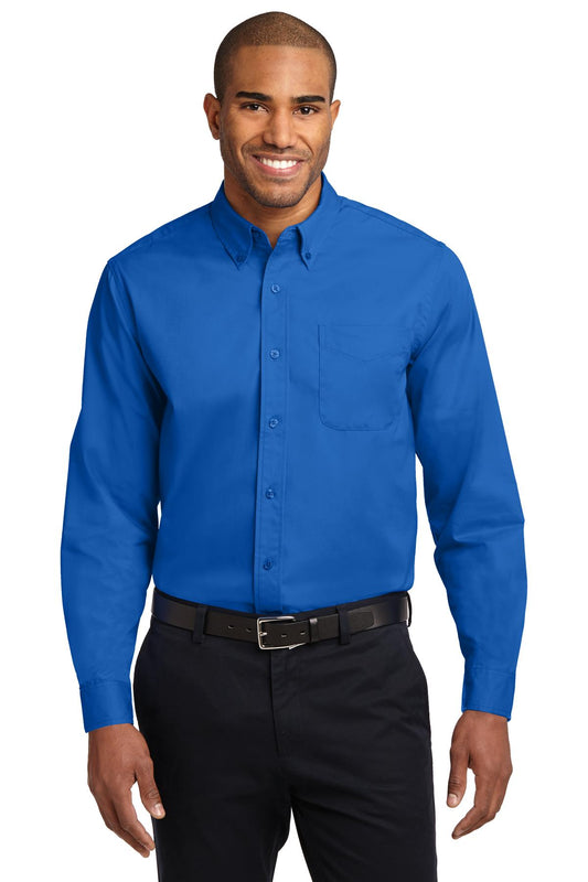 Woven Shirts Strong Blue Port Authority