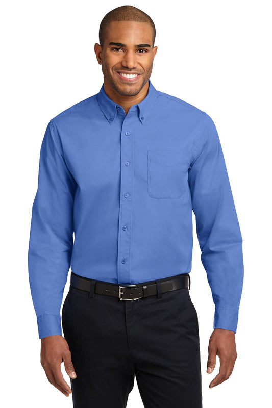 Woven Shirts Ultramarine Blue Port Authority