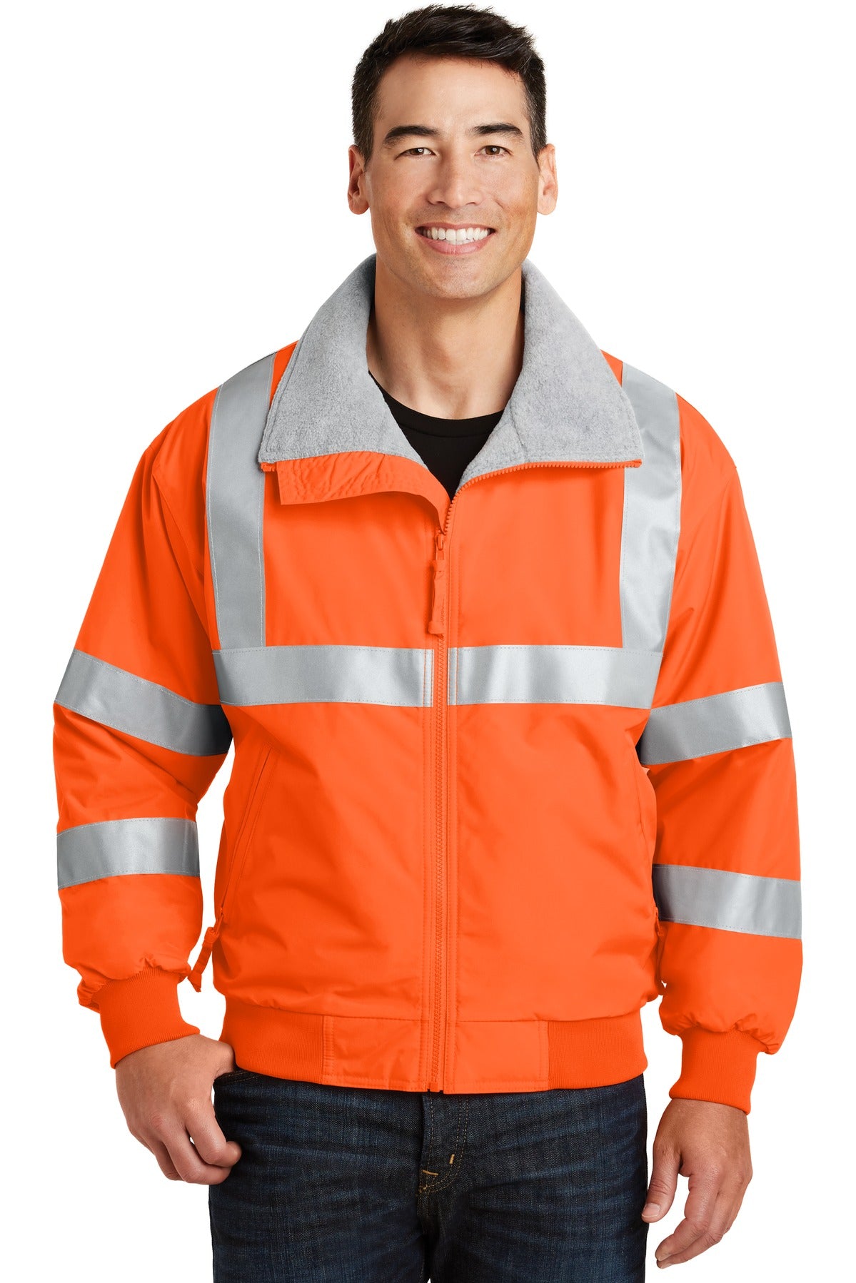 Outerwear Safety Orange/ Reflective Port Authority