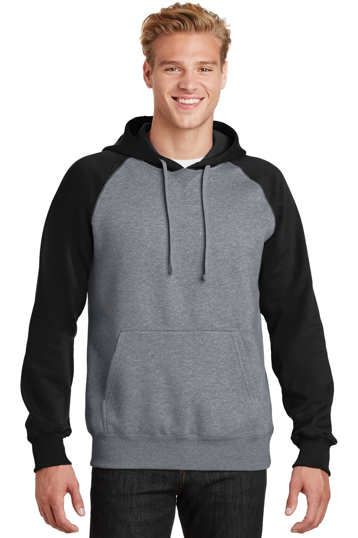 Sweatshirts/Fleece Black/ Vintage Heather Sport-Tek