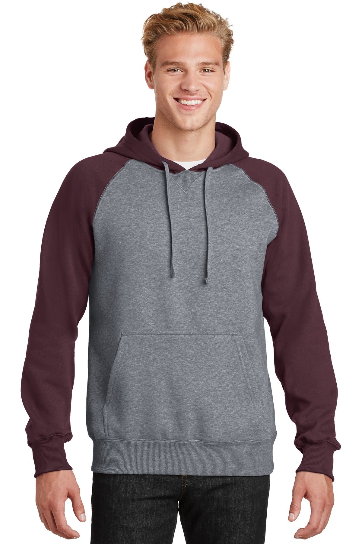 Sweatshirts/Fleece Maroon/ Vintage Heather Sport-Tek
