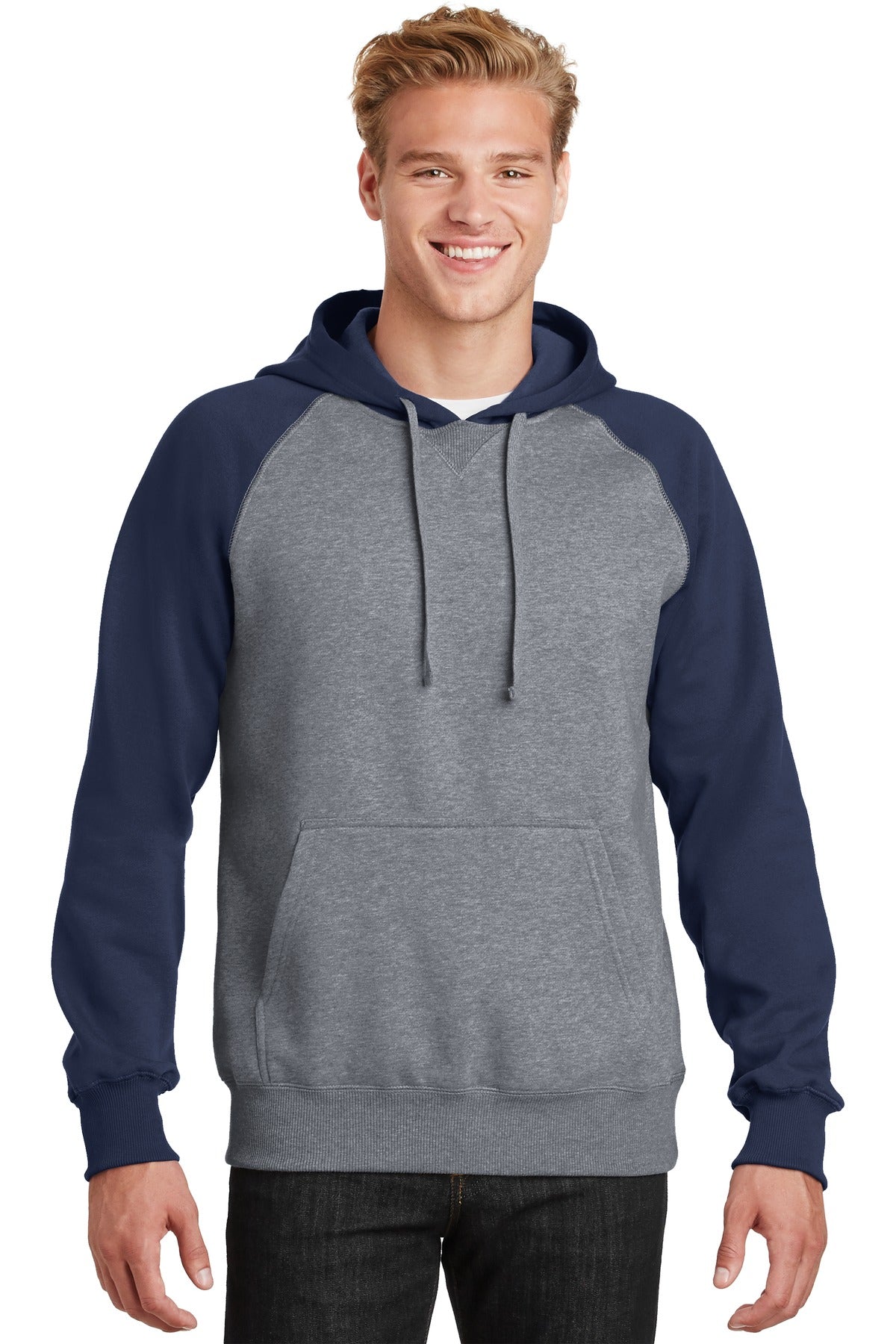 Sweatshirts/Fleece True Navy/ Vintage Heather Sport-Tek