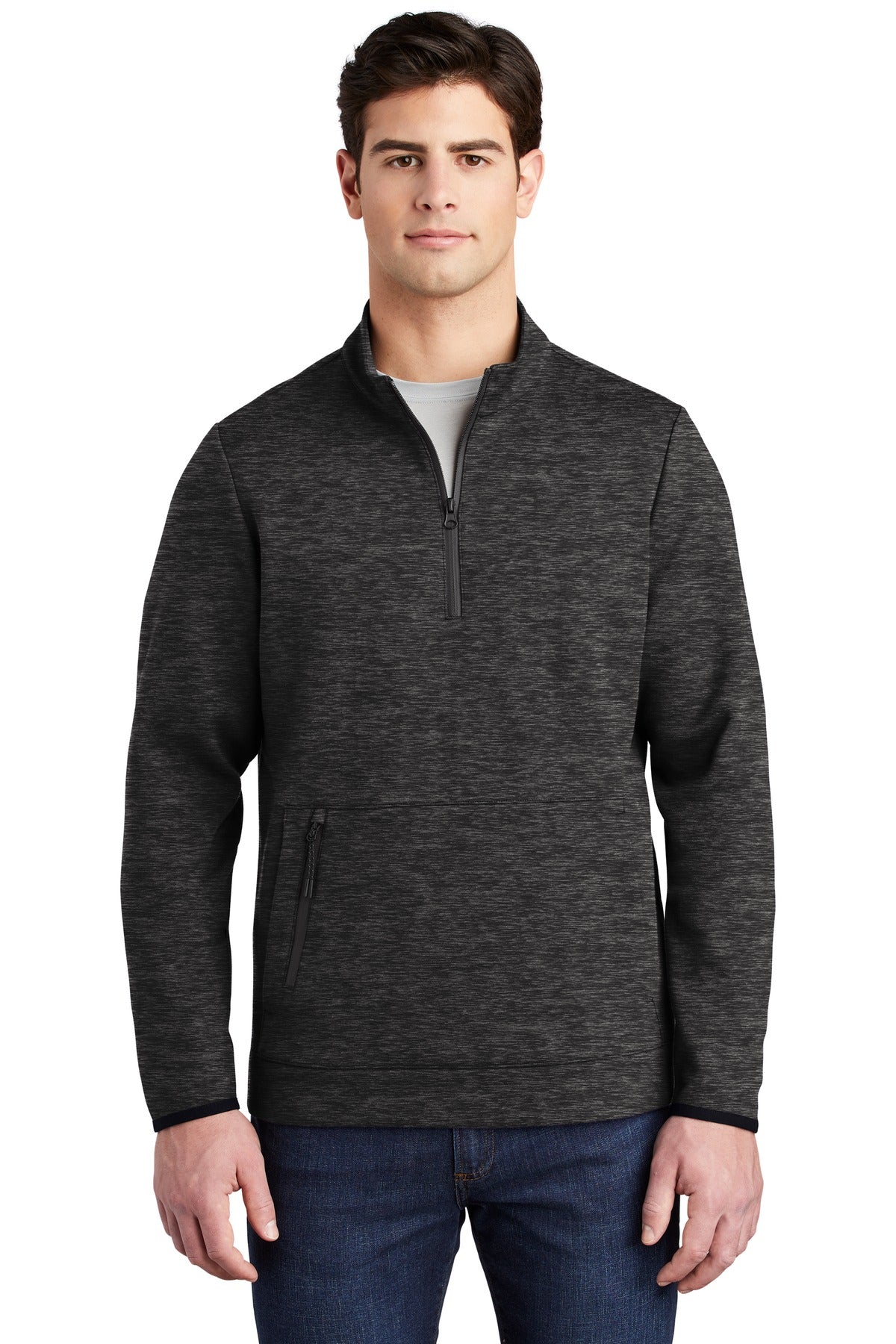 Sweatshirts/Fleece Black Heather Sport-Tek