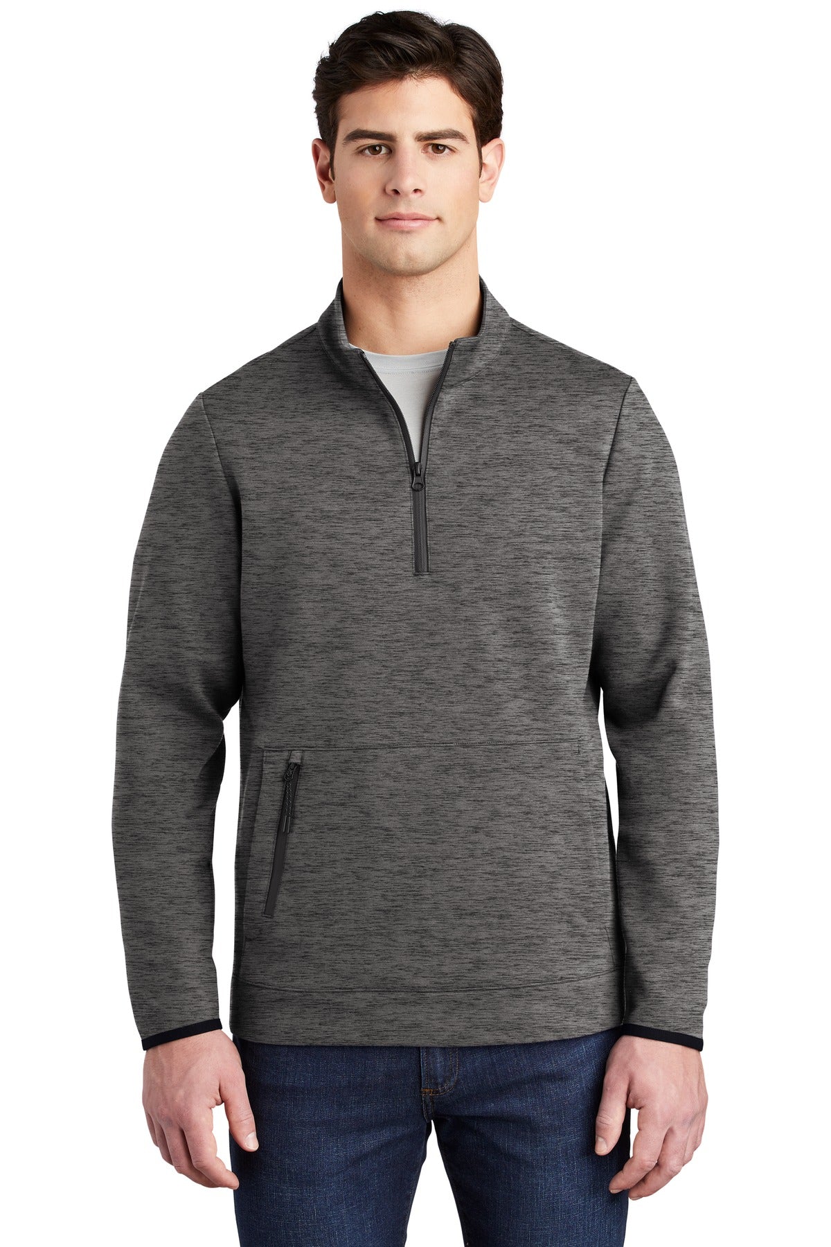 Sweatshirts/Fleece Dark Grey Heather Sport-Tek