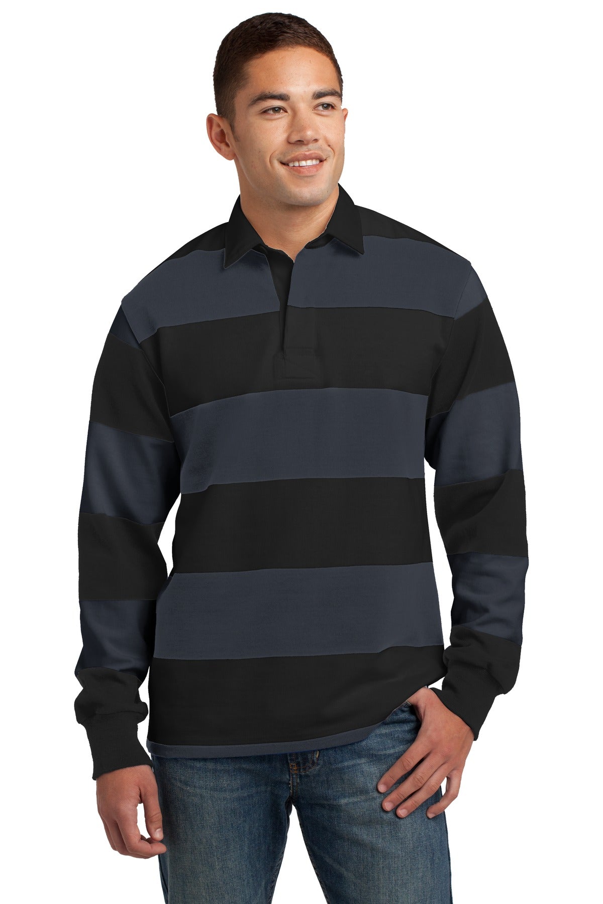 Polos/Knits Black/ Graphite Sport-Tek