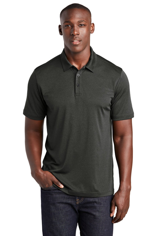 Polos/Knits Black Heather Sport-Tek