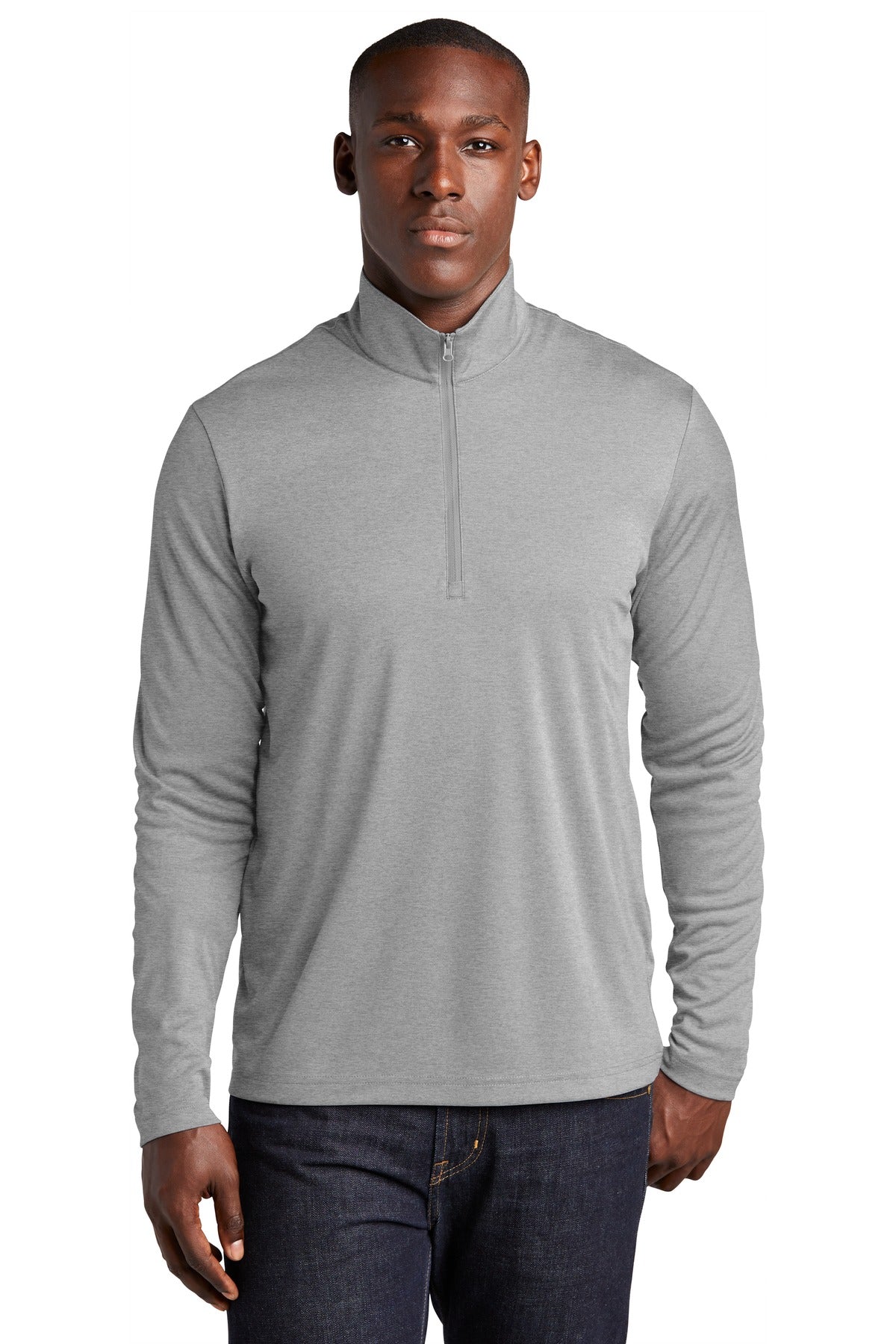 Sweatshirts/Fleece Light Grey Heather Sport-Tek