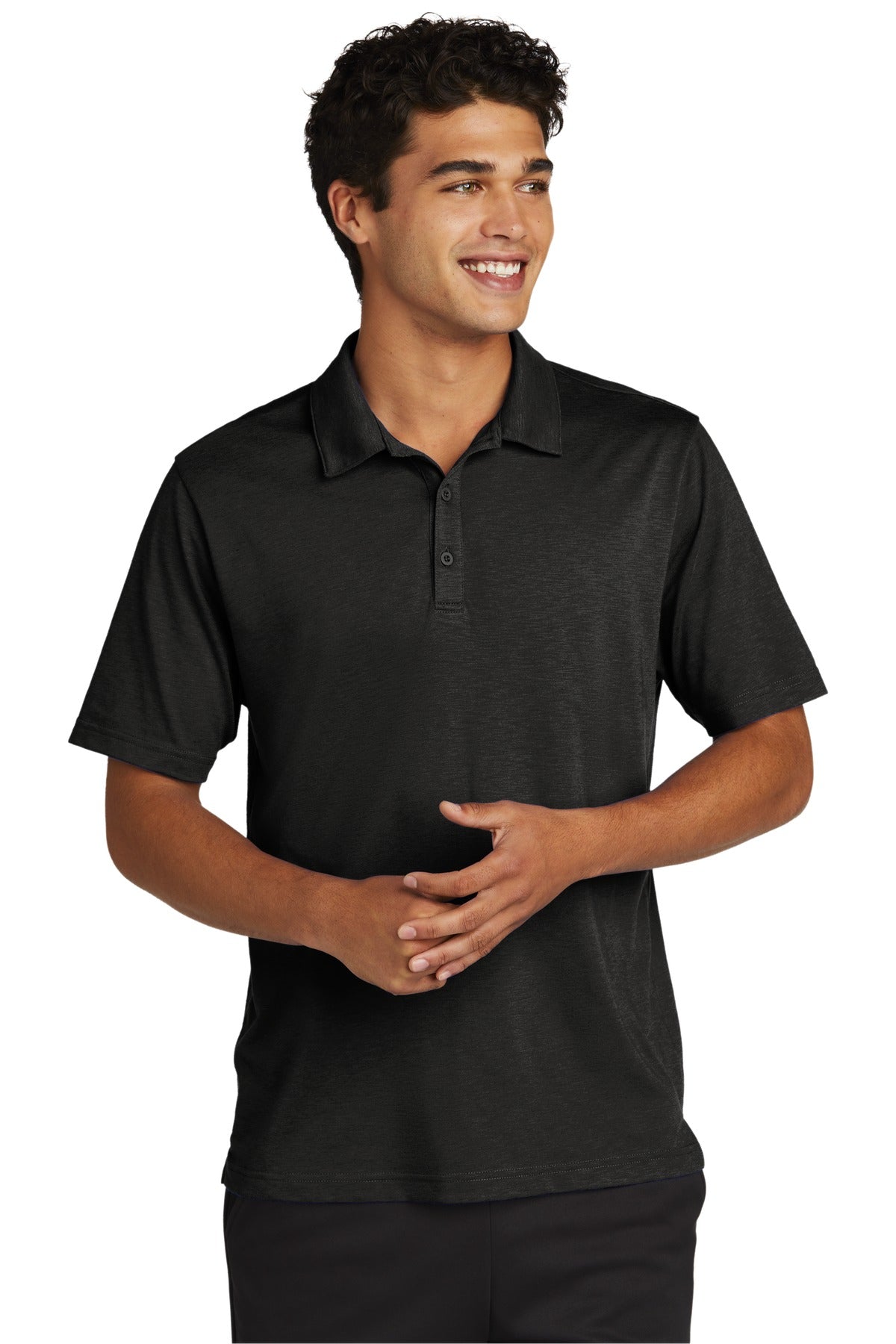 Polos/Knits Black Sport-Tek
