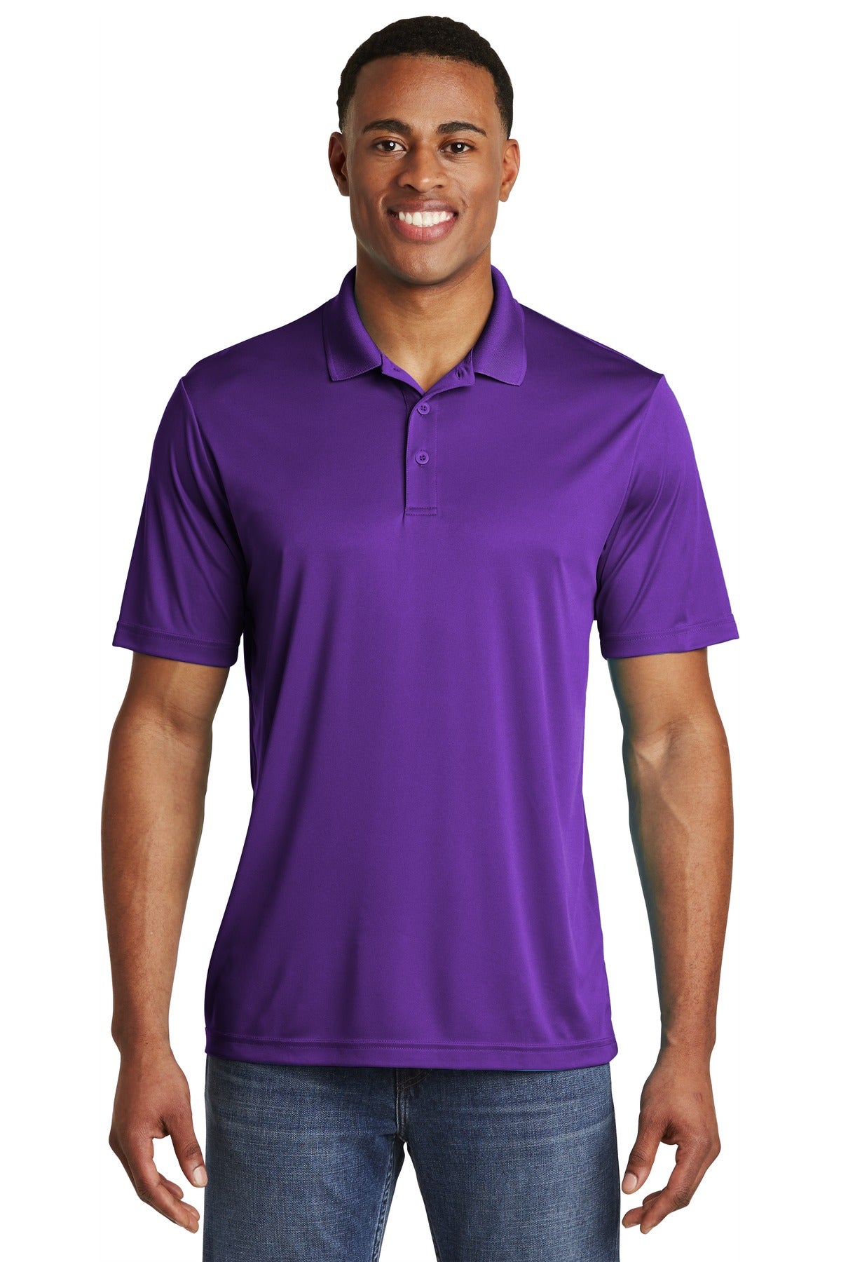 Polos/Knits Purple Sport-Tek