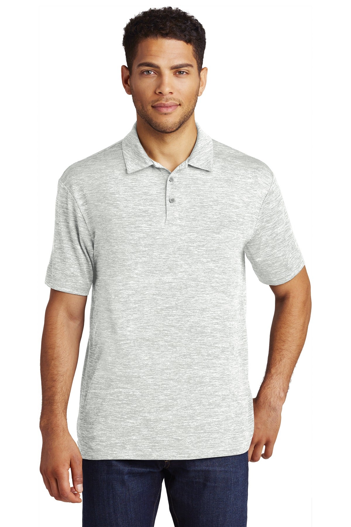 Polos/Knits Silver Electric Sport-Tek