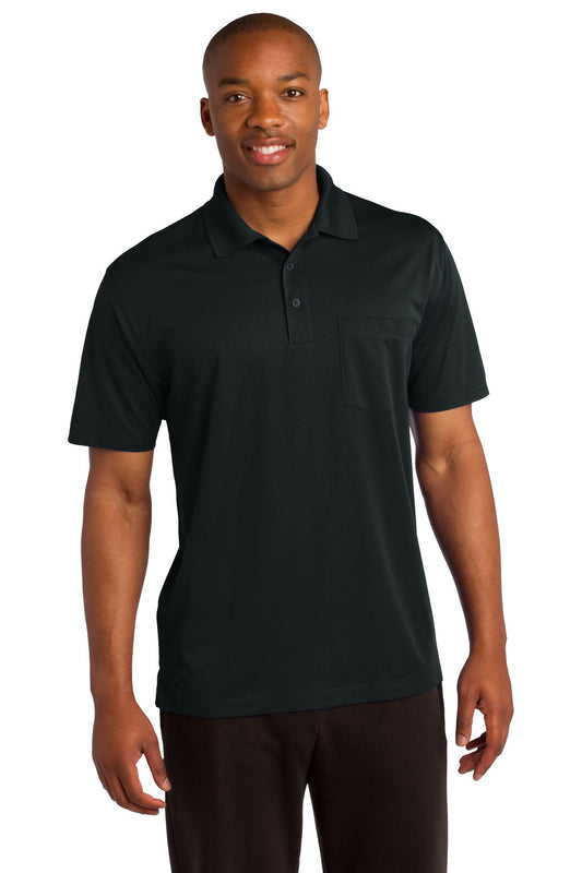 Polos/Knits Black Sport-Tek