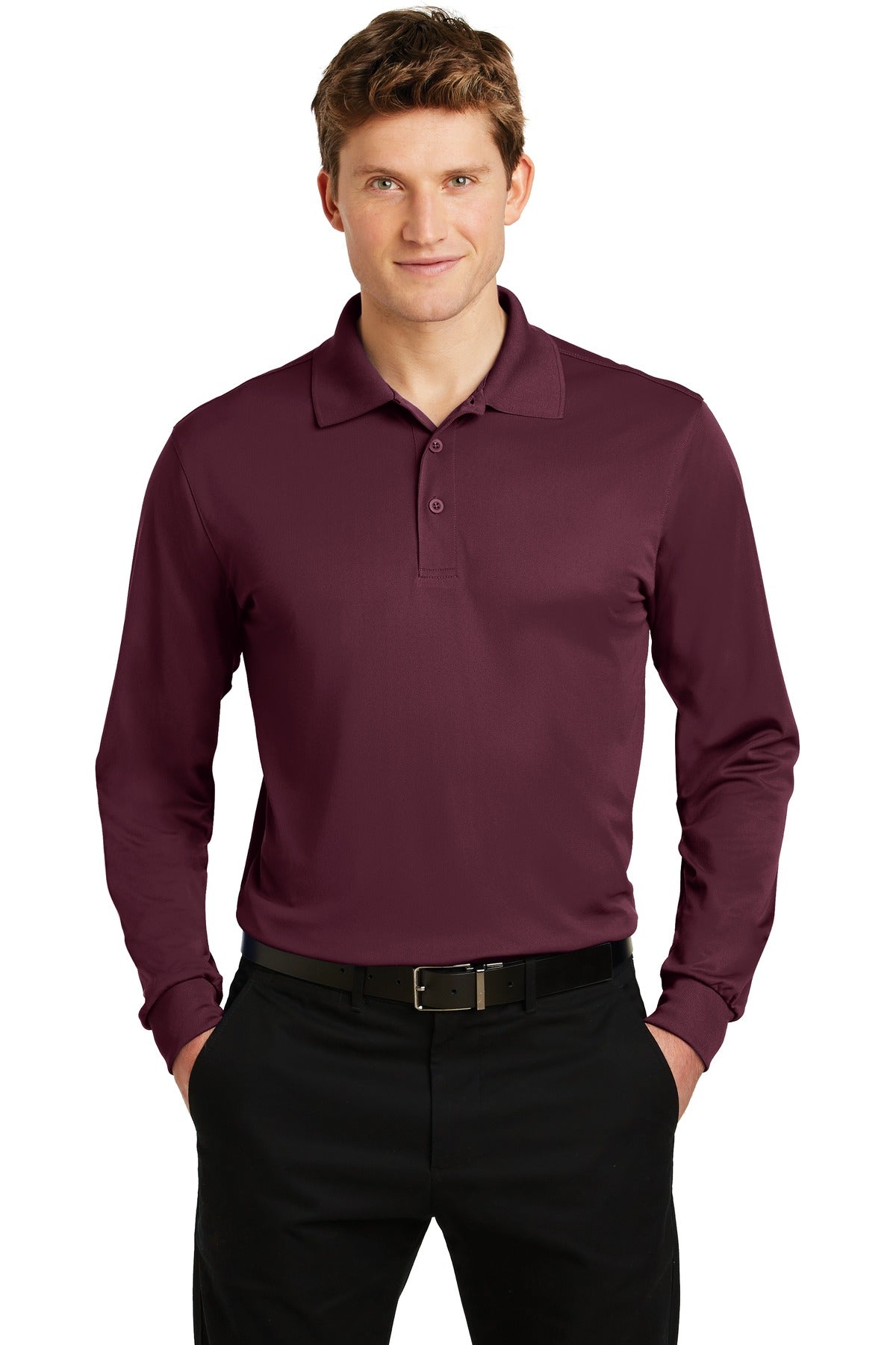 Polos/Knits Maroon Sport-Tek