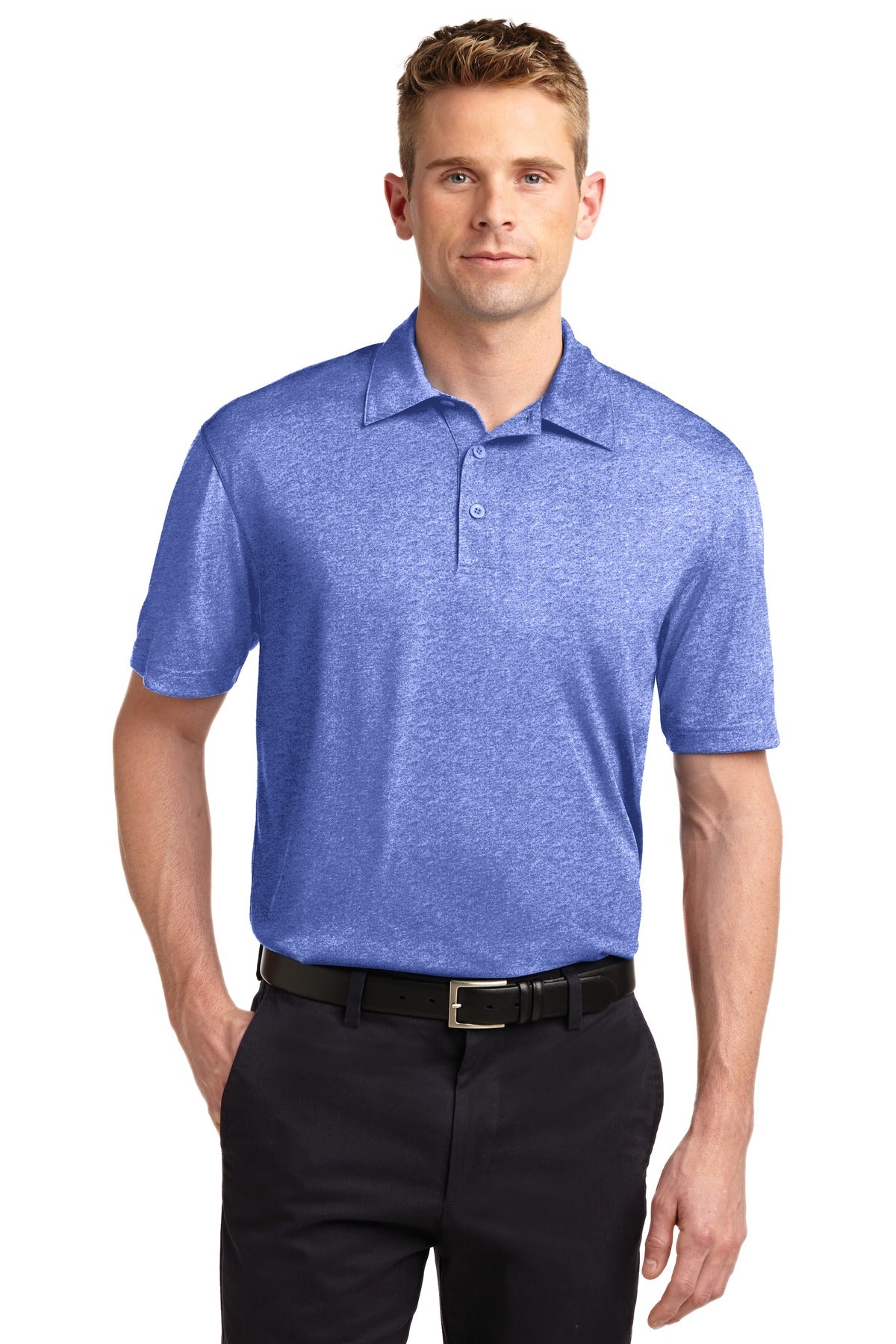 Polos/Knits True Royal Heather Sport-Tek