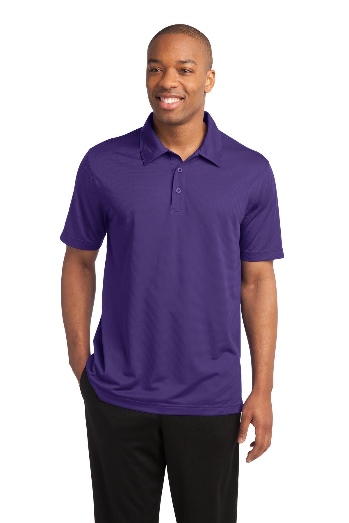 Polos/Knits Purple Sport-Tek