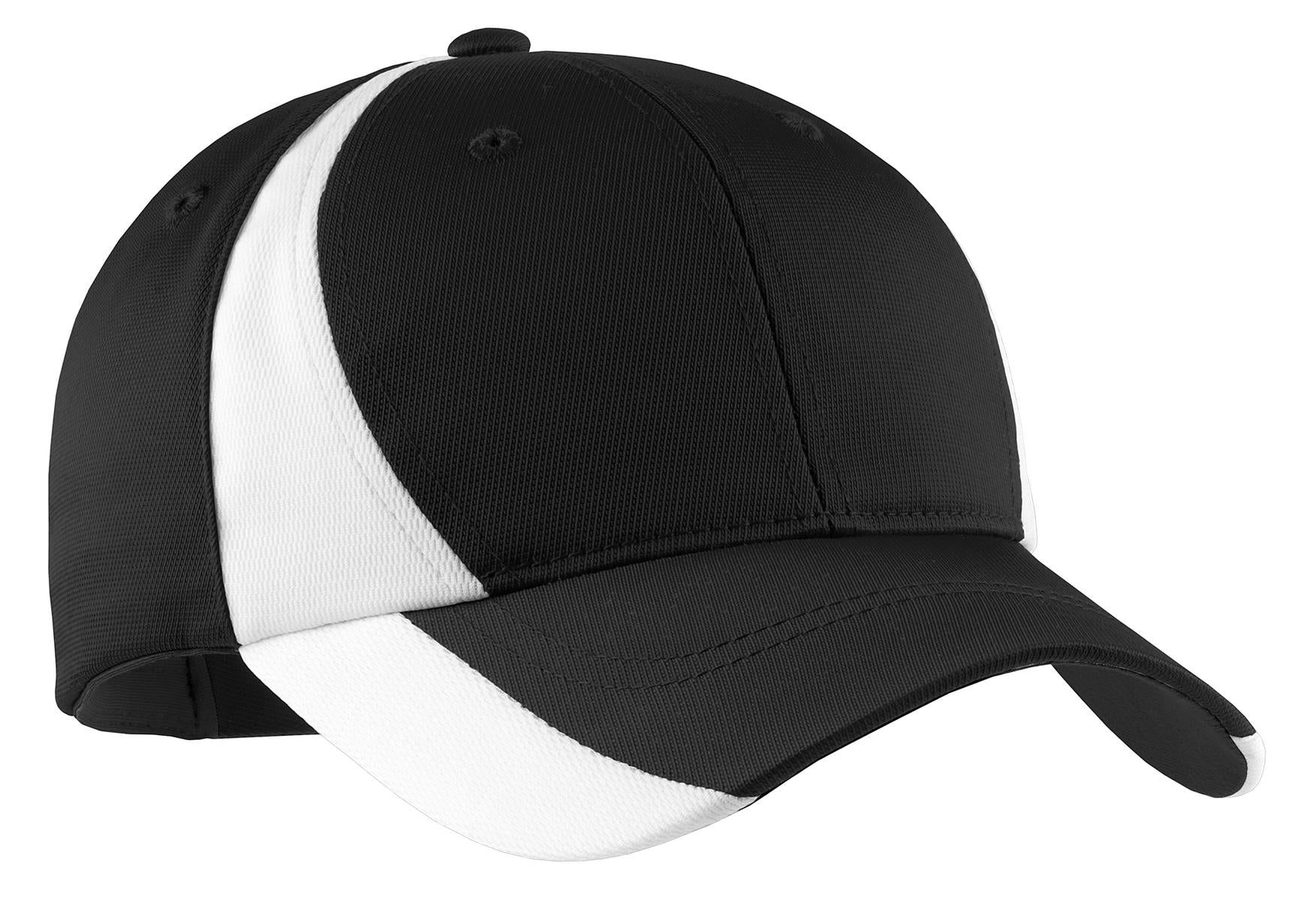 Caps Black/ White OSFA Sport-Tek