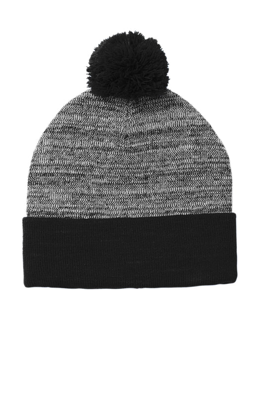 Caps Black/ Grey Heather OSFA Sport-Tek