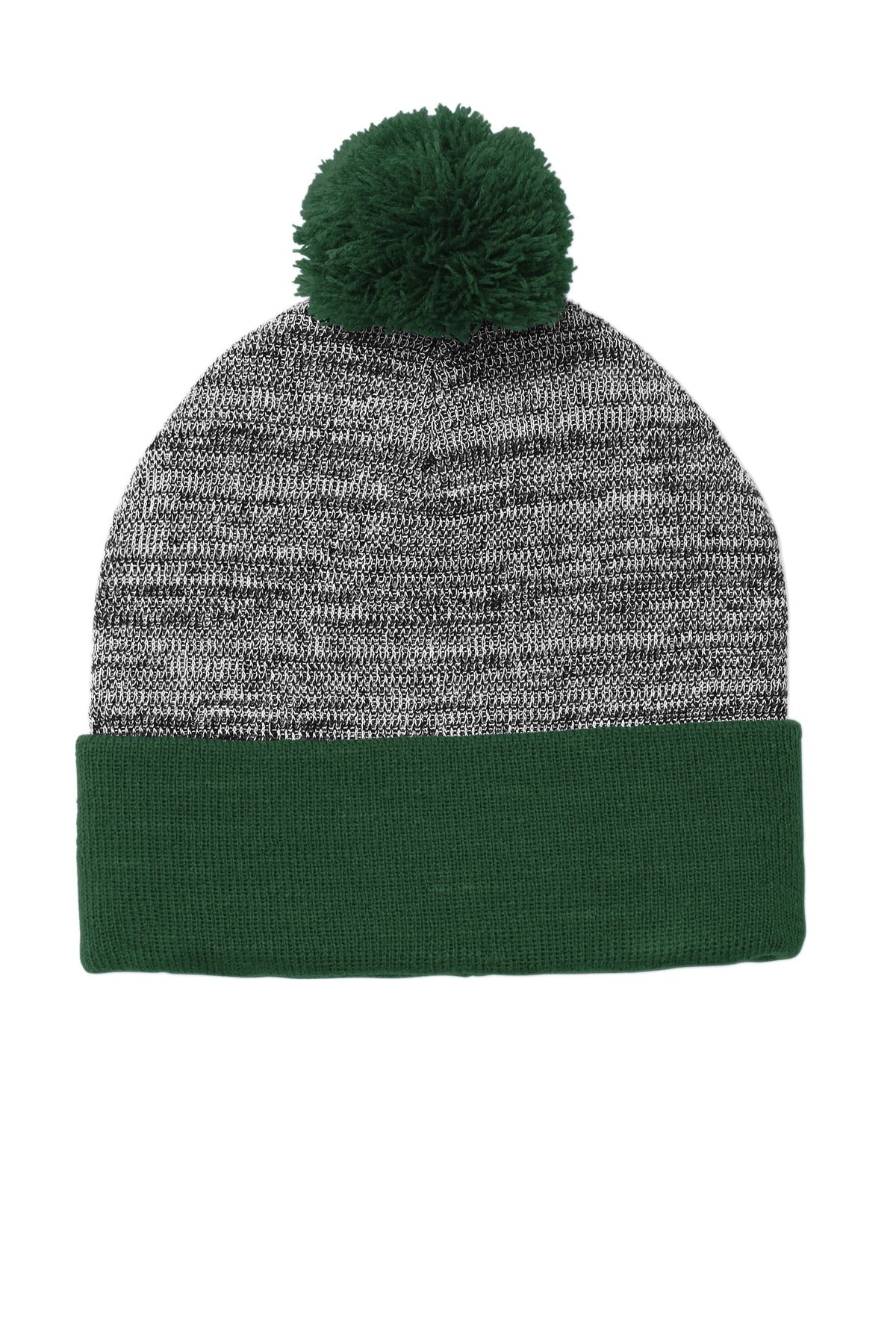 Caps Forest Green/ Grey Heather OSFA Sport-Tek