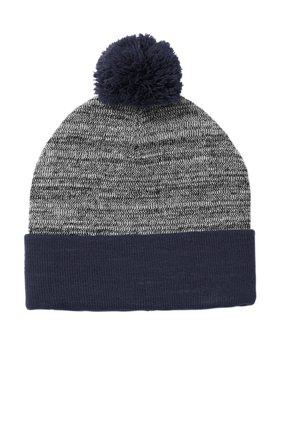 Caps True Navy/ Grey Heather OSFA Sport-Tek
