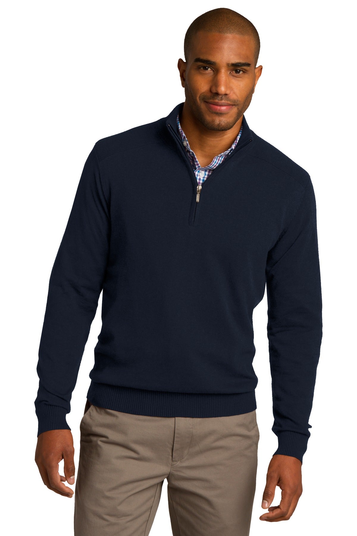 Polos/Knits Navy Port Authority